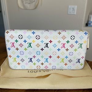 Louis Vuitton Multicolor Zippy Wallet